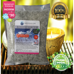 Killi Banyo Tuzu ve Ayak Tuzu 84 mineralli 1kg Killi Banyo Tuzu ve Ayak Tuzu 84 mineralli 1kg