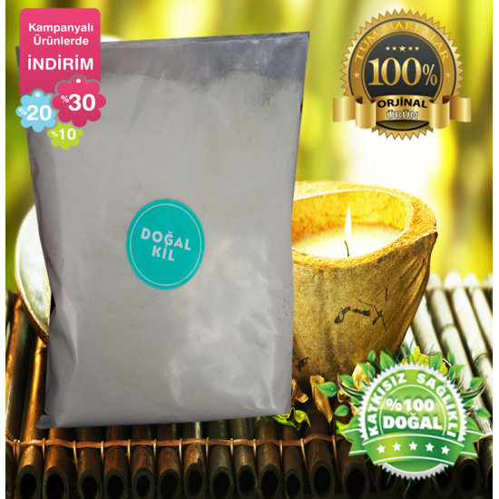 500g Bentonit Kil – Doğal Kil Maskesi 500g Bentonit Kil – Doğal Kil Maskesi
